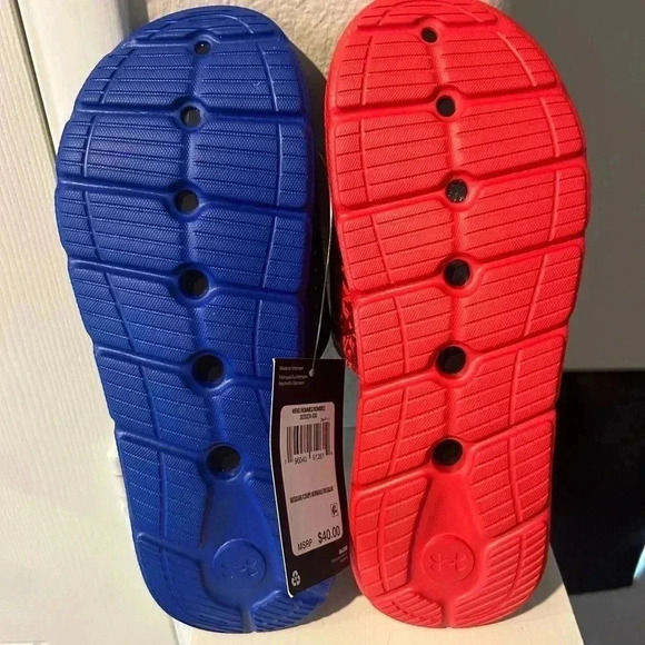 NEW Under Armour Ignite Pro Graphic Slide Sandal 3026024-600 Mens Size 7 - Picture 6 of 7